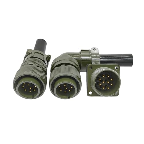 Conector circular 5015 militar MS3102 resistente y seguro con socket 18-8P para señal continua 4