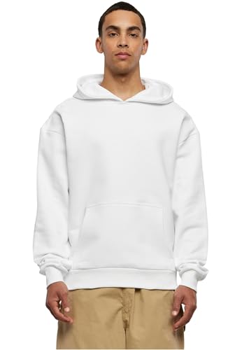 Urban Classics Herren Ultra Heavy Hoody Sweatshirt, White, S