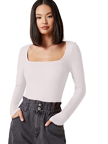 Aahwan Women's & Girl's Solid Long Sleeve Polyester Slim Fit Top