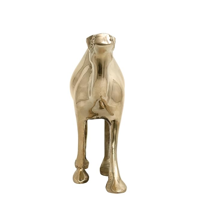 Image of Brass Camel Idol | Vastu Remedy for Endurance, Financial Stability & Trade Luck | Premium Brass Camel Showpiece for Home & Office