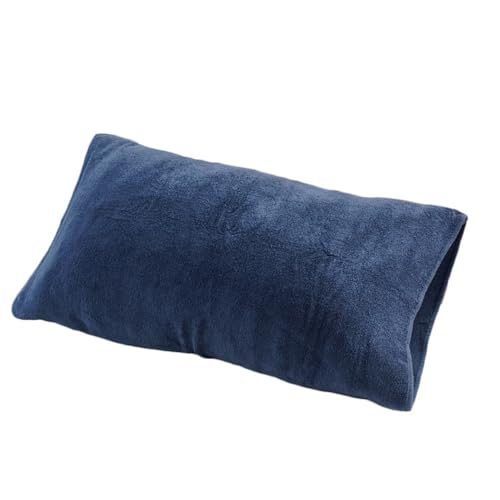 西川 のびのび枕カバー 【様々な枕にフィット!タオル地カバー】 36×64cm 43×63用 ネイビー コットン 枕カバー まくらカバー ピローケース パイル タオル のびのび フィット 無地 筒形 伸び伸び フィット