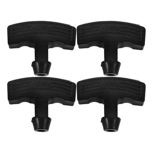 COSMEVIVI Manijas de Cuerda para Motosierra 4 Piezas Diseño Antideslizante y Duradero para Tareas de Jardinería y Mantenimiento de Césped