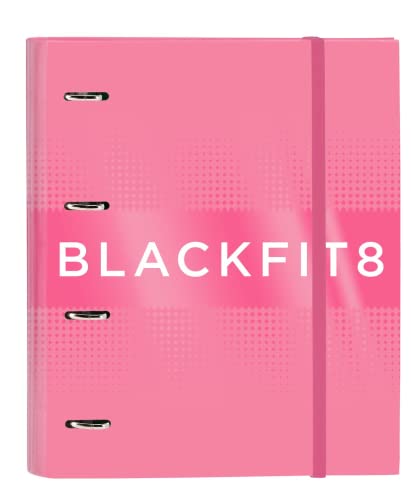 Blackfit8 Glow Up 4 Ringe, 35 mm, mit 100 Blatt, DIN A4, 270 x 35 x 320 mm