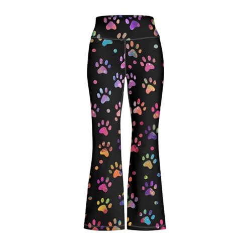 ZFRXIGN Girls Flare Leggings Size 5-14 Sweatpants Kids Yoga Trousers for Jazz, Pilates, Ballet, Gymnastics