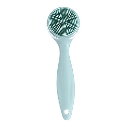 WOFASHPURET Silicone Face Cleansing Brush for Deep Cleaning Manual Blackhead Removal Tool and Durable Portable Facial Brush for Daily Skin Care and Exfoliation Stylish Design