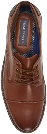Vince Camuto Men's Edom Oxford, Cognac, 9 | Image 4