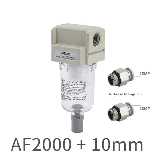 Filtro de agua AF2000 para compresor de aire y herramienta neumática 2
