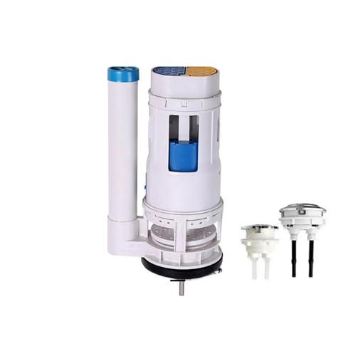 Kit de accesorios de doble descarga para tanque de inodoro en plástico ABS de 29 tamaños 2