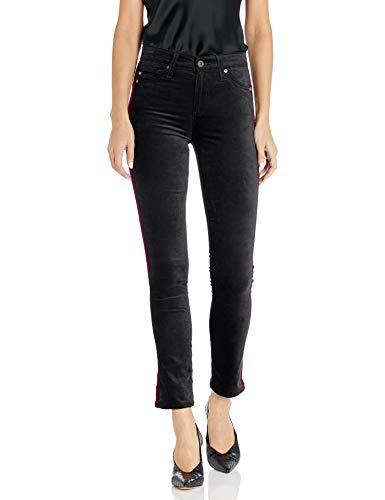 AG Adriano Goldschmied Women's Velvet Mari Tuxedo Stripe