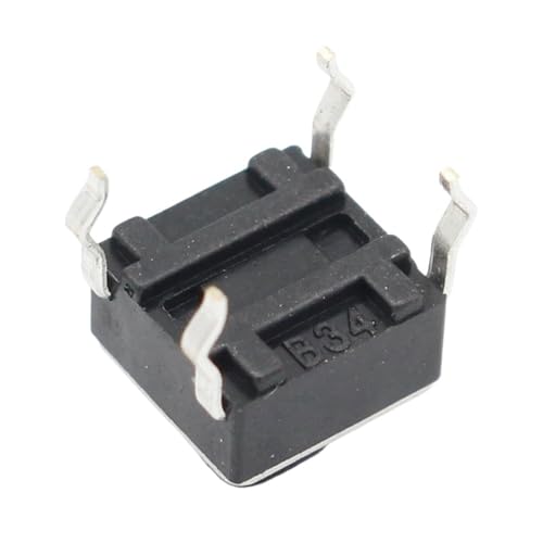 Bouton poussoir micro switch 4pin composant soudure 6x6x6.3mm self-reset pour reparation carte electronique