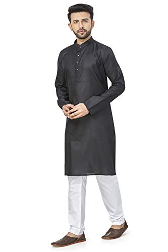 Image of BE ACTIVE Linen Blend Solid Pattern Trendy Comfortable Stylish Full Sleeve Kurta Men's Ethnic Wear