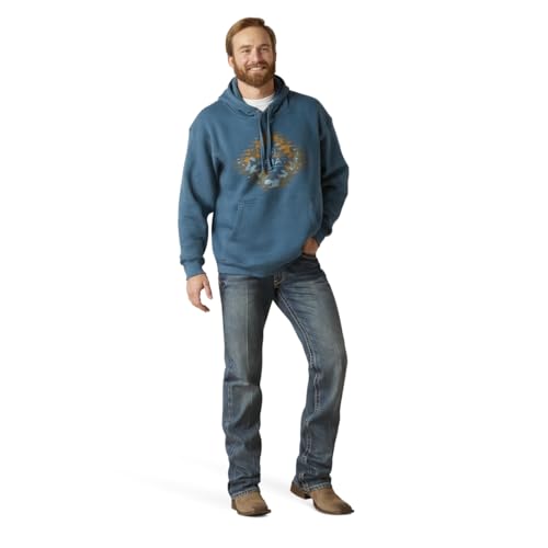 Image of ARIAT Men's Logo Southwest Hoodie