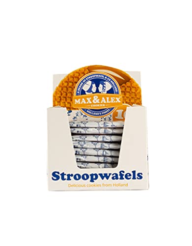Max & Alex Indivueel Verpakte Stroopwafels - 60 Stroopwafels - 6x Display Box - Image 3