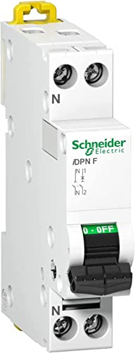 CABLEPELADO Interruptor Automático Magnetotérmico residencial iDPN F | Normas EN 60898-1, CEI 60947-2, CEI 60529 | 6kA | 1P + N | CURVA C | IP20 | 40A