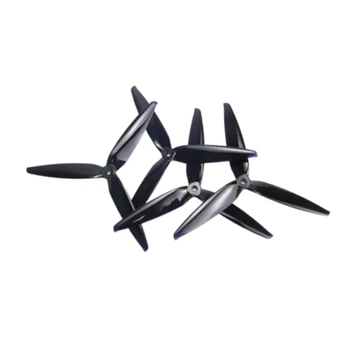 Hélice 7 pouces 7040 CW CCW en noir pour moteur 2206 de drone FPV, lot de 4 pièces