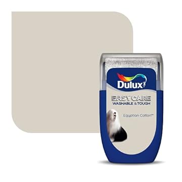 Dulux Easycare Washable & Tough Tester Paint, Egyptian Cotton, 30 ml