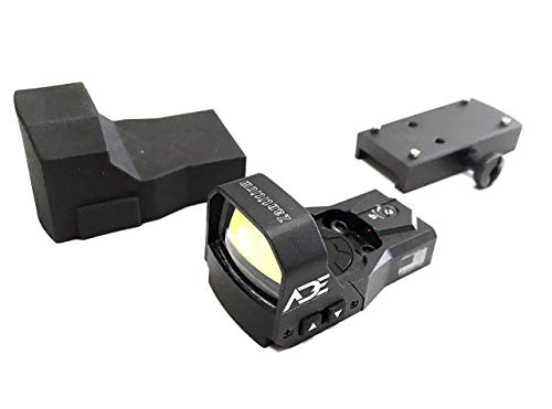 Ade Advanced Optics Zantitium RD3-015 Red Dot Reflex Sight + Optic Mounting Plate for Ruger LC9,LC380,LC9S Pistol