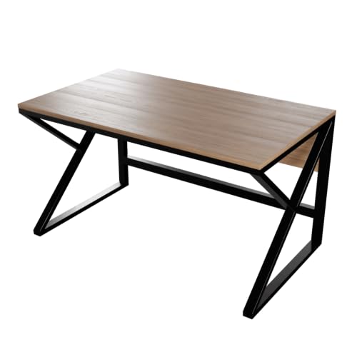 Image of Riyan Luxiwood Alden Computer Table in Engineering Wood for Home & Office, Simple Style Desk, Scratch Resistance Surface, Easy to Assemble, Study Table for Kids (Size-12 X 5 X 75 Cm) - Beige