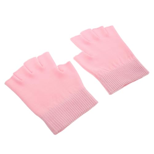 HAPINARY 1 Pair Moisturizing Gloves Overnight Gel Nail Gloves Touch Screen Winter Dry Hand Care