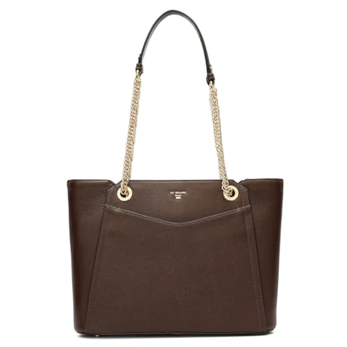 Image of Da Milano Leather Shoulder Bag for Women (00052OL)