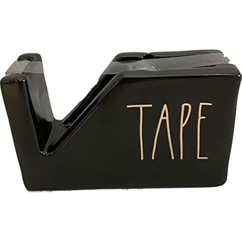 RD by Magenta Rae Dunn Black Tape Dispenser - Large Letter LL Cover