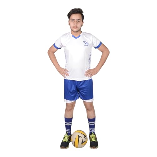 Maillot de football enfants garçons respirant avec chaussettes