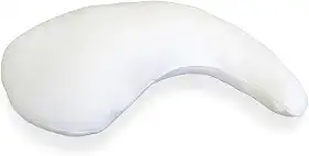 Almofada de Amamentação Anatômica Caju Branca - Apoio Ergonômico Mamãe e Bebê - Bicho Papão