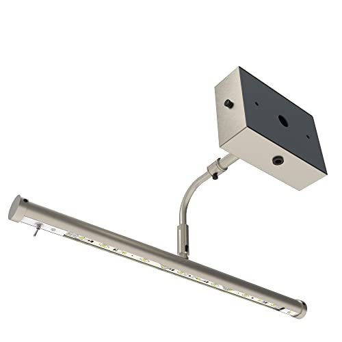 Cocoweb 16" Wall Mounted Slim Line Picture Light In Satin Nickel #TOP5