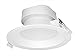 Satco S29027 Transitional LED Downlight in White Finish, 7.44 inches