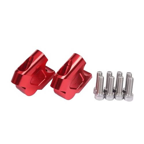 Elevador de manillar para moto YBR 125 y YS 150 con abrazaderas de aluminio