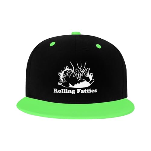 Rolling Fatties Cat Toddler Hat Sun Protection Baby Boy Kids Baseball Cap for Outdoor Beach