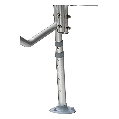 Drive Medical 12025Kd-1 Folding Universal Sliding Transfer Bench, Gray #TOP5