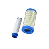 Replacement part fits Air Filter Kit For Club Car 102558201 & For E-Z-Go 28463G01 Outer Filter