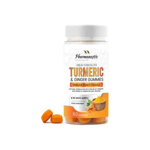 Pharmanostix Turmeric & Ginger Gummies 990mg Cover