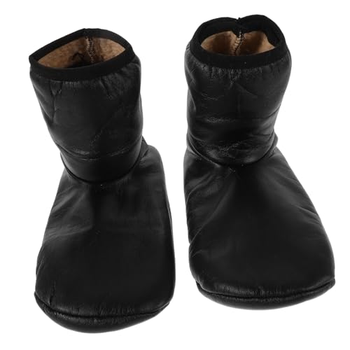 LIFKOME 1pair Fleece Insulated Socks for Men Women Thermal Socks with - Bottom Cold Weather Outdoor Indoor Use Full Ankle Comfort