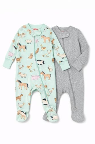 Image of TuddyBuddy 100% Cotton Multi Color Zipper Romper Sleepsuit /Romper /Jumpsuit for Baby Boy & Baby Girl