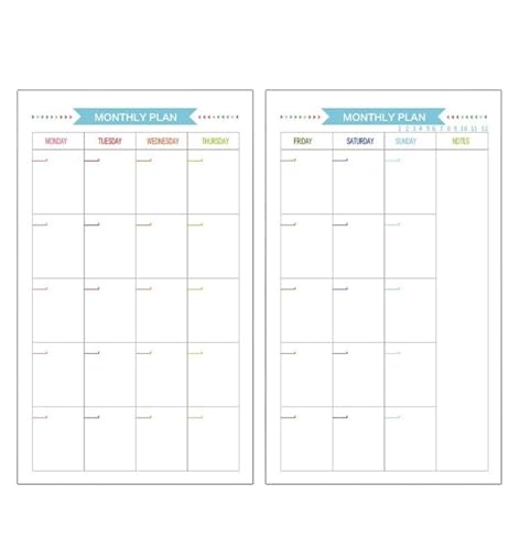 A5 A6 lߑւ\ȃoC_[AToDoATAAWF_p̃[Y[tvi[CT[g(MONTH,B45*89CM)