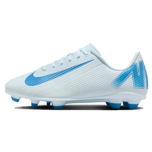 Nike JR Vapor 16 Club FG/MG, Sneaker, Glacier Blue/Black, 35.5 EU