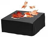 Spa Pool-Abdeckung,Quadratische Spa-Abdeckungen für Spa Pool,Outdoor Garten Wasserdicht Spa Pool Abdeckung,Hot Tub Abdeckung,Spa Pool-Abdeckkappe(Size:218x218x30cm,Color:schwarz)