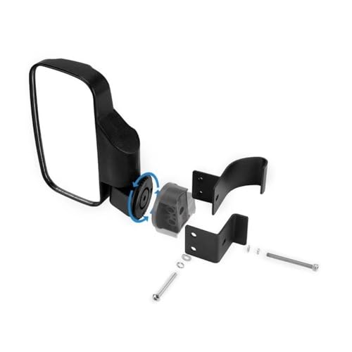 Espejos UTV ATV de Tubo de Forma Especial con Campo de Visión Ampliado 6