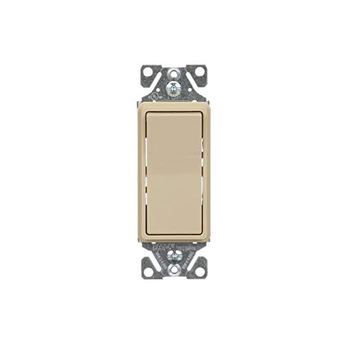 Image of Eaton 7501V 15-Amp 120-Volt Single-Pole Decorator, Ivory
