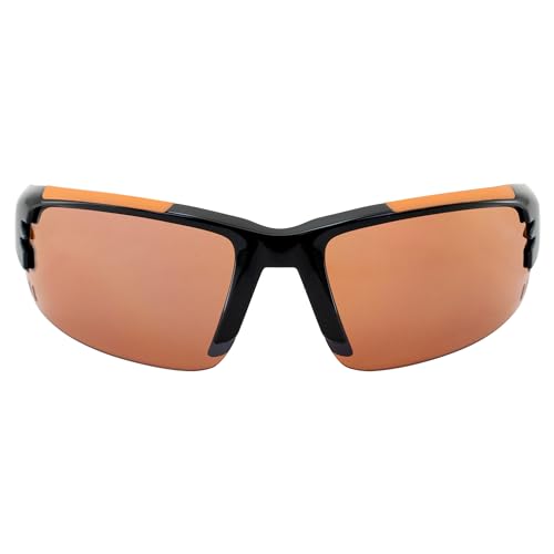Wizard Black w/Orange Rubber Frame HD Amber Lens2