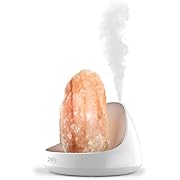 Pure Enrichment PureGlow - The Original 2-in-1 Himalayan Salt Lamp and Ultrasonic Essential Oil Diffuser with Handcrafted 100% Pure Himalayan Salt and 5 Soft Glow Light Settings