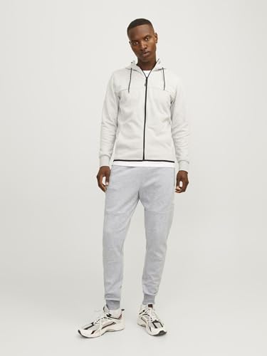 Jack & Jones Jjiwill Jjair Sweat Pants Noos NB Pantalón Deporte, Gris Claro, M para Hombre - imagen 6