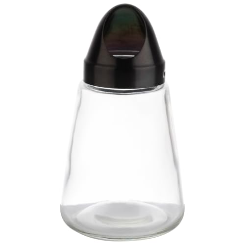 APS 40517 Snackspender Behälter aus Glas Schraubdeckel aus Edelstahl Ø 8 5 cm Höhe 15 5 cm