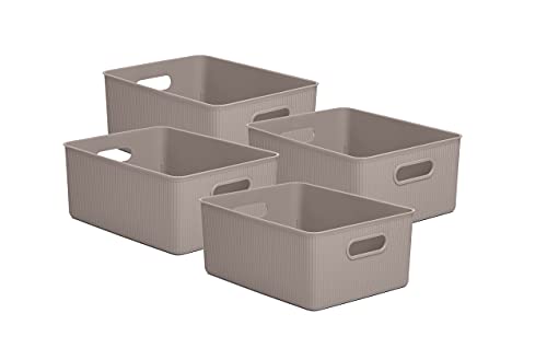 Boîtes de rangement pour organiser les placards de cuisine et étagères de chambre