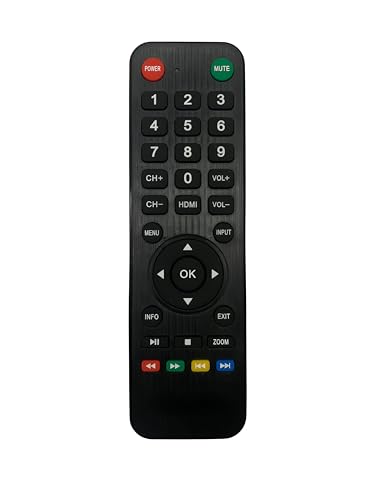 Image of Upix LCD /LED TV Remote No. 1285, Compatible /Replacement for Elista LCD /LED TV (Exactly Same Remote Will Only Work)