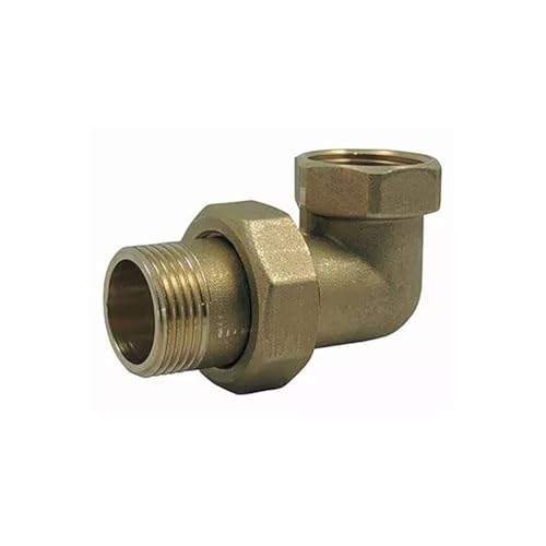 Raccord union coudé male/femelle en laiton - 3/4''