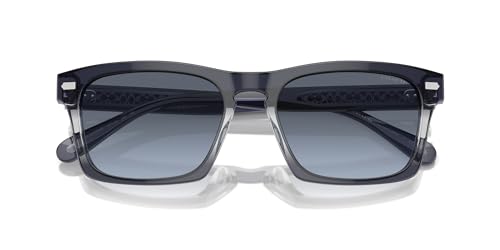 Image of COACH mens Hc8397u Universal Fit Square Sunglasses