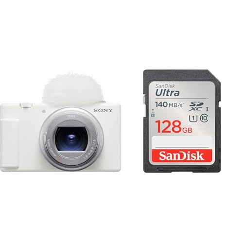 SONY(\j[) RpNgfW^J VLOGCAM VlogpJ ZV-1II EBhXN[t Y[Y zCg ZV-1M2 W + y TfBXN Ki z SanDisk SDJ[h 128GB SDXC Class1